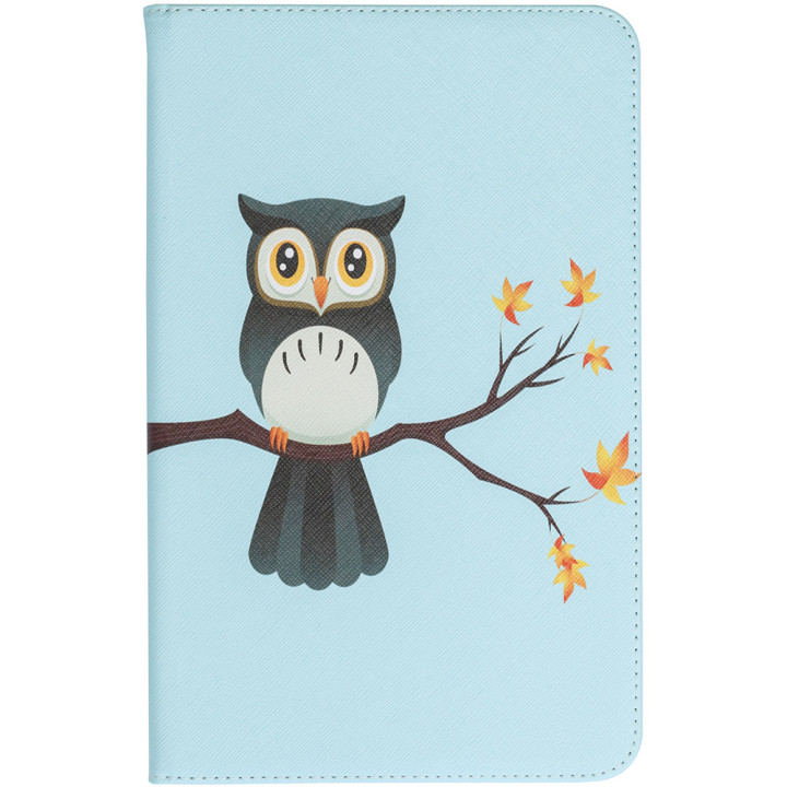 Чохол Galeo Classy Printed Stand для Samsung Galaxy Tab E 9.6 SM-T560, T561 Owl