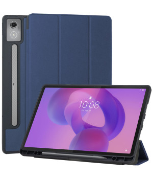 Чохол Galeo Flex TPU з відсіком для стилуса для Lenovo Idea Tab Pro 12.7" TB373FU Navy Blue
