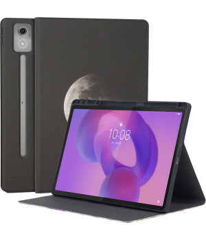 Чохол Galeo TPU Print з відсіком для стилуса для Lenovo Idea Tab Pro 12.7" TB373FU Moon