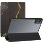 Чехол Galeo Hybrid Case with Stylus Holder для Xiaomi Redmi Pad SE 11" Black Marble
