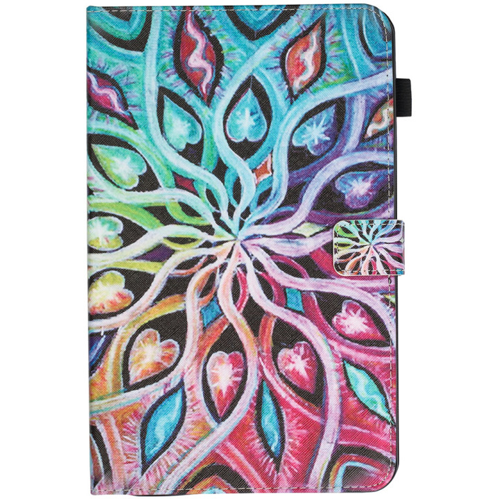 Чохол Galeo Classy Printed Stand для Samsung Galaxy Tab A 10.1 2016 SM-T580, SM-T585 Indian Flower