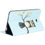 Чехол Galeo Classy Printed Stand для Samsung Galaxy Tab A 10.1 2016 SM-T580, SM-T585 Owl