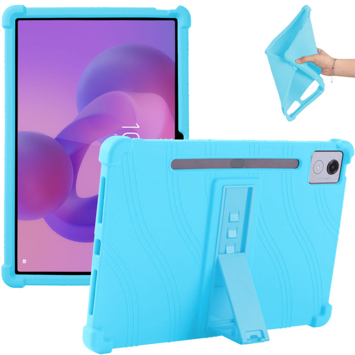 Силіконовий чохол з підставкою для Lenovo Idea Tab Pro 12.7" TB373FU Blue