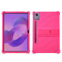 Силиконовый чехол с подставкой для Lenovo Idea Tab Pro 12.7" TB373FU Hotpink