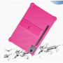 Силиконовый чехол с подставкой для Lenovo Idea Tab Pro 12.7" TB373FU Hotpink