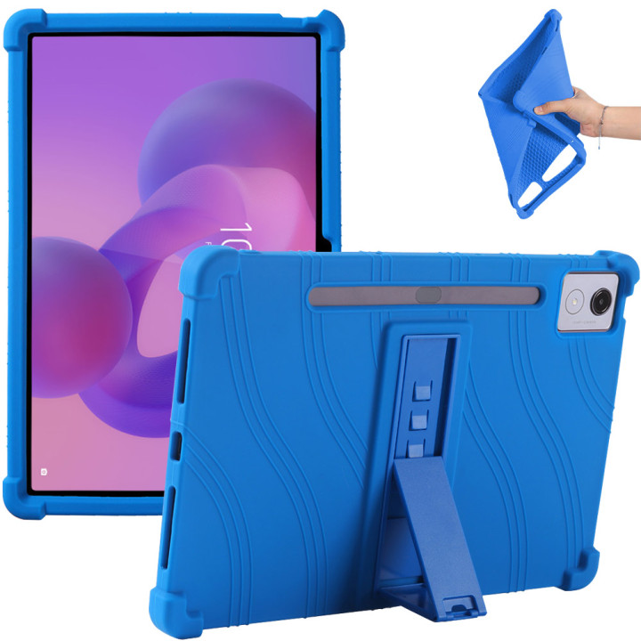Силіконовий чохол з підставкою для Lenovo Idea Tab Pro 12.7" TB373FU Navy Blue