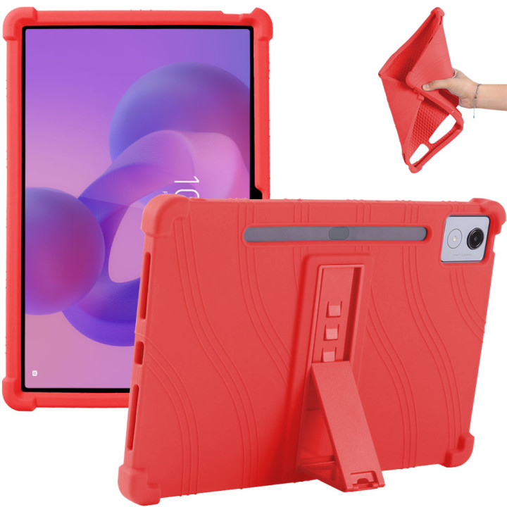 Силіконовий чохол з підставкою для Lenovo Idea Tab Pro 12.7" TB373FU Red