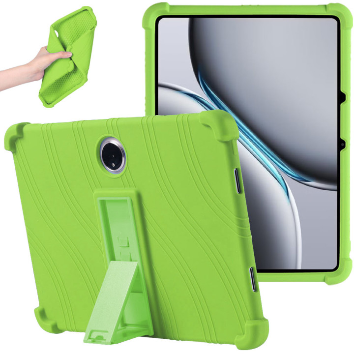 Силіконовий чохол з підставкою для OnePlus Pad 2 / OnePlus Pad Pro / OPPO Pad 3 Pro 12.1" Green