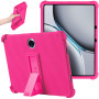 Силіконовий чохол з підставкою для OnePlus Pad 2 / OnePlus Pad Pro / OPPO Pad 3 Pro 12.1" Hotpink
