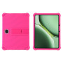 Силіконовий чохол з підставкою для OnePlus Pad 2 / OnePlus Pad Pro / OPPO Pad 3 Pro 12.1" Hotpink