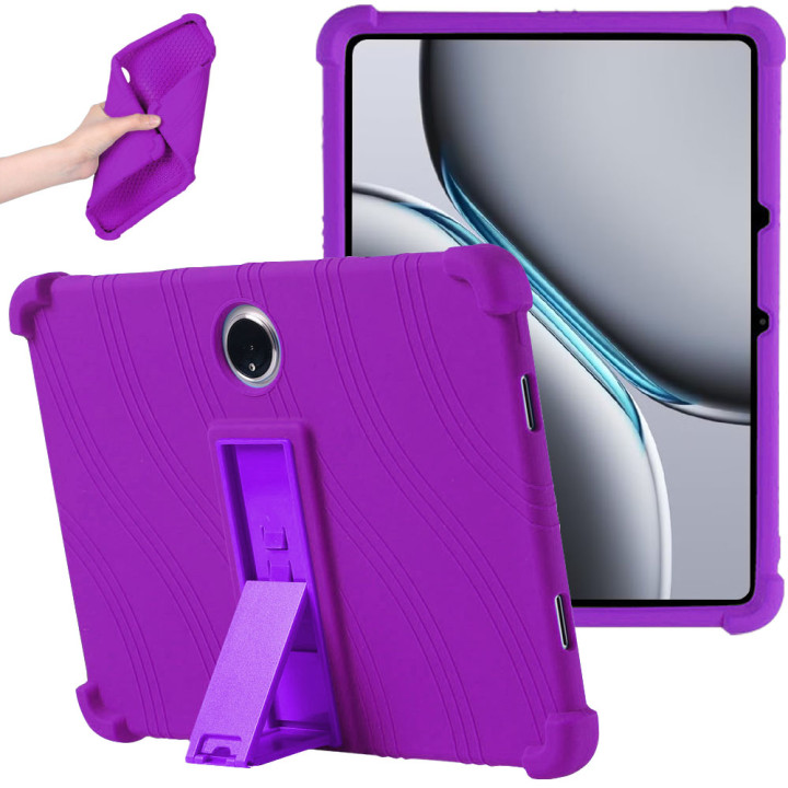 Силіконовий чохол з підставкою для OnePlus Pad 2 / OnePlus Pad Pro / OPPO Pad 3 Pro 12.1" Purple
