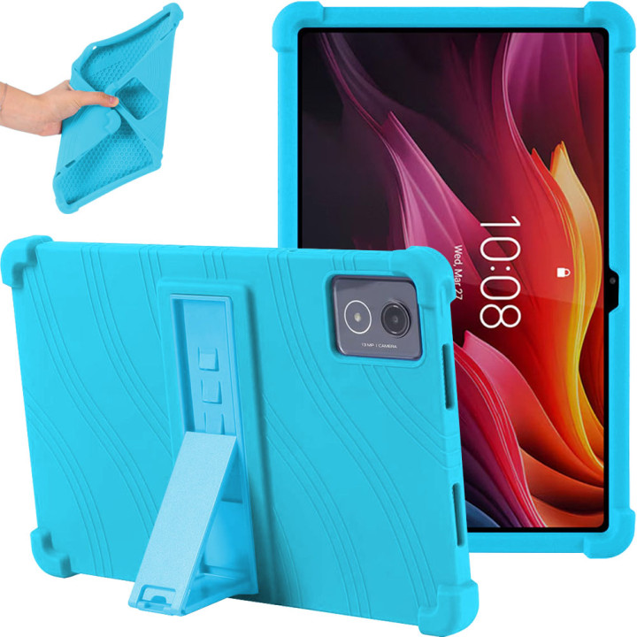 Силиконовый чехол с подставкой для Lenovo Tab K11 Plus 11.45" TB352FU Blue