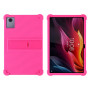 Силиконовый чехол с подставкой для Lenovo Tab K11 Plus 11.45" TB352FU Hotpink