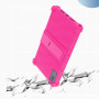 Силиконовый чехол с подставкой для Lenovo Tab K11 Plus 11.45" TB352FU Hotpink