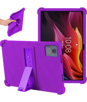 Силіконовий чохол з підставкою для Lenovo Tab K11 Plus 11.45" TB352FU Purple