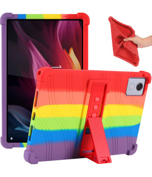 Силіконовий чохол з підставкою для Lenovo Tab K11 Plus 11.45" TB352FU Rainbow