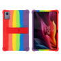 Силиконовый чехол с подставкой для Lenovo Tab K11 Plus 11.45" TB352FU Rainbow