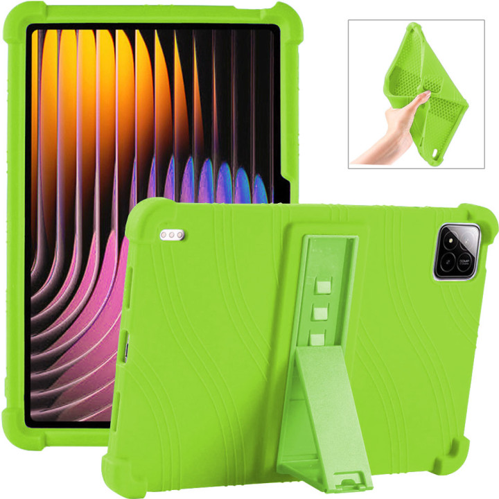 Силіконовий чохол з підставкою Galeo для Xiaomi Pad 7 / Pad 7 Pro 11.2" Green