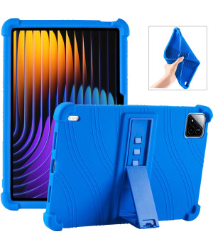 Силіконовий чохол з підставкою Galeo для Xiaomi Pad 7 / Pad 7 Pro 11.2" Navy Blue