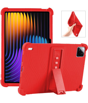 Силіконовий чохол з підставкою Galeo для Xiaomi Pad 7 / Pad 7 Pro 11.2" Red