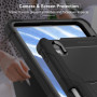 Протиударний чохол Galeo Defender для Apple iPad Air 11 M2/M3 (2024/2025), Air 4/5 10.9" Black