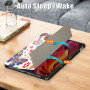 Чехол Galeo Slimline Print для Samsung Galaxy Tab S10 FE / Tab S9 FE / Tab S9 Butterflies
