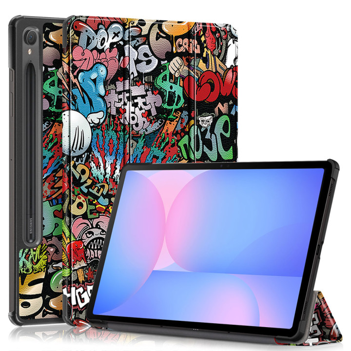 Чехол Galeo Slimline Print для Samsung Galaxy Tab S10 FE / Tab S9 FE / Tab S9 Graffiti
