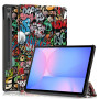 Чехол Galeo Slimline Print для Samsung Galaxy Tab S10 FE / Tab S9 FE / Tab S9 Graffiti