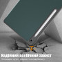 Чехол Slimline Portfolio для Samsung Galaxy Tab S10 FE+ 13.1" (2025) SM-X620, SM-X626 Dark Green