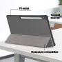 Чохол Slimline Portfolio для Samsung Galaxy Tab S10 FE+ 13.1" (2025) SM-X620, SM-X626 Grey