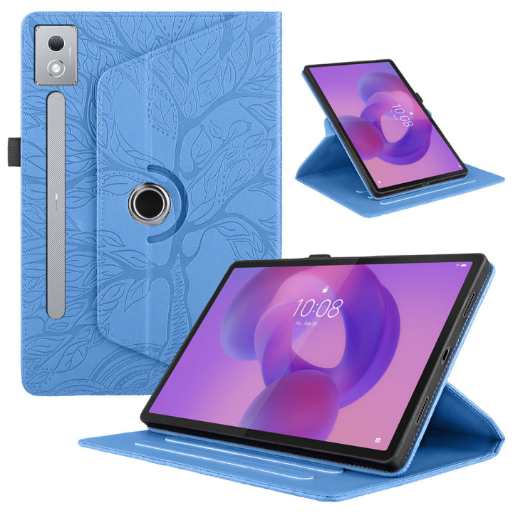 Чохол поворотний для Lenovo Idea Tab Pro TB373FU 12.7" / Xiaoxin Pad  Pro 2025 Galeo Life Tree Blue