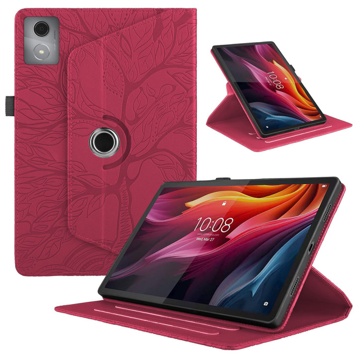Чохол поворотний для Lenovo Tab K11 Plus 11.45" TB352FU Galeo Life Tree Red
