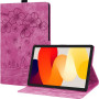Чехол Galeo Vintage TPU Folio для Xiaomi Redmi Pad SE (2023) 11" Cat and Flowers Pink