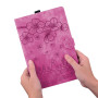 Чехол Galeo Vintage TPU Folio для Xiaomi Redmi Pad SE (2023) 11" Cat and Flowers Pink