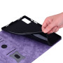 Чехол Galeo Vintage TPU Folio для Xiaomi Redmi Pad SE (2023) 11" Cat and Flowers Purple