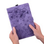 Чехол Galeo Vintage TPU Folio для Xiaomi Redmi Pad SE (2023) 11" Cat and Flowers Purple