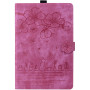 Чохол Galeo Vintage TPU Folio для Xiaomi Redmi Pad Pro 12.1" /Poco Pad Cat and Flowers Pink