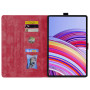 Чохол Galeo Vintage TPU Folio для Xiaomi Redmi Pad Pro 12.1" /Poco Pad Cat and Flowers Red
