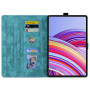 Чохол Galeo Vintage TPU Folio для Xiaomi Redmi Pad Pro 12.1" /Poco Pad Cat and Flowers Sea Green