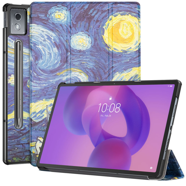 Чехол Slimline Print для Lenovo Idea Tab Pro TB373FU / Xiaoxin Pad Pro 12.7" (2025) Van Gogh
