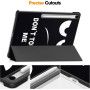 Чехол Slimline Print для Samsung Galaxy Tab S10 FE+ 13.1" (2025) SM-X620, SM-X626 Don't Touch!