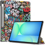 Чехол Slimline Print для Samsung Galaxy Tab S10 FE+ 13.1" (2025) SM-X620, SM-X626 Graffiti