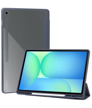 Чехол Galeo Hybrid Case with S-Pen Holder для Samsung Galaxy Tab S10 FE Plus 13.1" Heather
