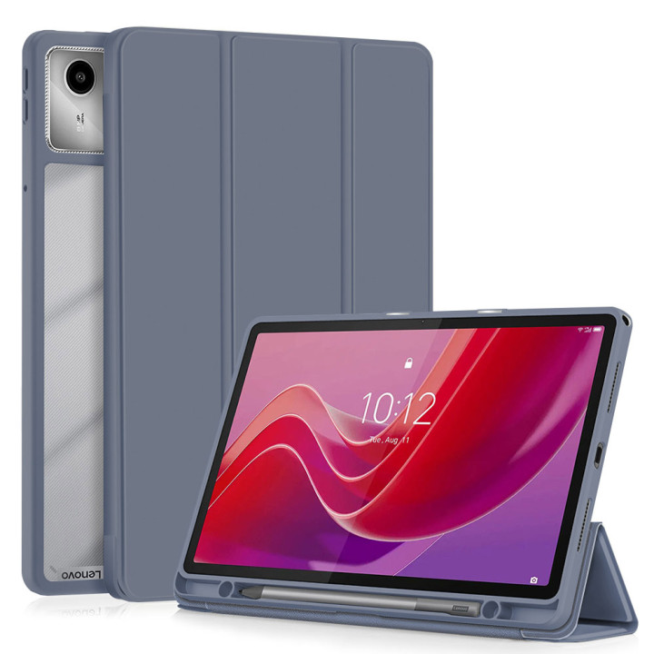Чохол з відсіком для стилуса Galeo Hybrid для Lenovo Tab M11 / Xiaoxin Pad 2024 Heather
