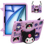 Дитячий чохол для Apple iPad Air 11 (2024/2025), Air 4/5 10.9" Galeo Cartoon Kuromi з ремінцем