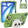Дитячий чохол для Apple iPad Air 11 (2024/2025), Air 4/5 10.9" Galeo Cartoon Panda з ремінцем