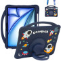 Дитячий чохол для Apple iPad Air 11 (2024/2025), Air 4/5 10.9" Galeo Cartoon Space з ремінцем