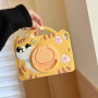 Дитячий чохол для Apple iPad Air 11 M2/M3 (2024/2025) Galeo Cartoon Cat з ремінцем
