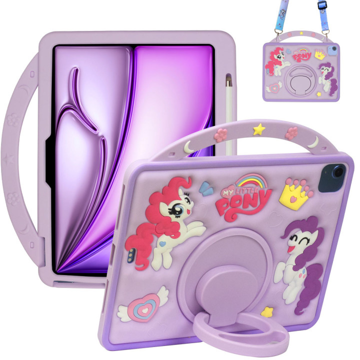 Дитячий чохол для Apple iPad Air 11 (2024/2025), Air 4/5 10.9" Galeo Cartoon Pony з ремінцем