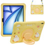 Дитячий чохол для Apple iPad Air 11 M2/M3 (2024/2025) Galeo Cartoon Duck з ремінцем